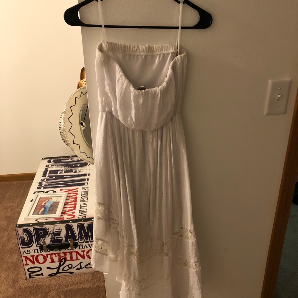 White summer dress